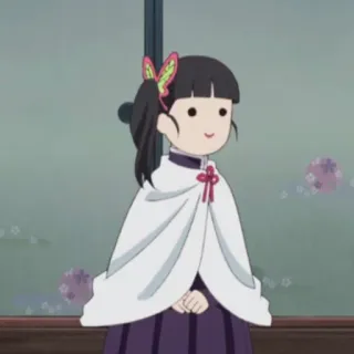 💧 Kanao Tsuyuri Demon Slayer Аниме, Персонаж, Манга, Канао Цуюри, Клинок, рассекающий демонов telegram sticker