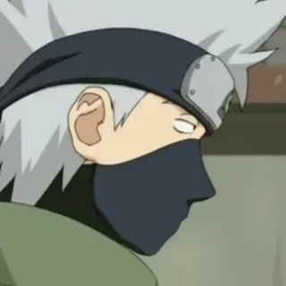 ⚡️ Kakashi Hatake Naruto anime, naruto, kakashi, ninja, manga, kakashi hatake telegram sticker