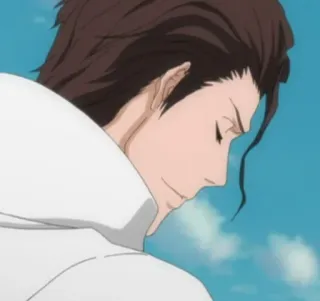 😌 Aizen Sosuke Bleach anime, aizen, bleach, sosuke, character telegram sticker