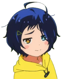 🌚 Ai Ohto Wonder Egg Priority Anime, Mädchen, Cartoon, Süß, Wonder Egg Priority, Ai Ohto telegram sticker