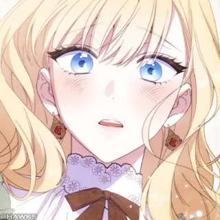 🖤 Anime, Manga, Dessin animé, Femme, Personnage, Illustration, Féminin telegram sticker