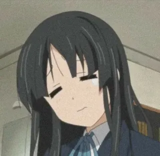 akiyama mio telegram stickers