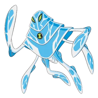 😎 Water Hazard Ben 10 Мультфильм, Инопланетянин, Вода, Герой, Бен 10 telegram sticker