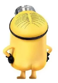 🤭 Minion Minion, Cartoon, lustig, gelb, Figur telegram sticker