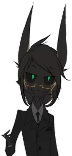 😉 Dibujo animado, Anime, Personaje, Gesto, Arte telegram sticker