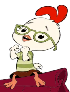 😃 Chicken Little Hühnchen, Cartoon, Film, animiert, Figur, Komödie telegram sticker