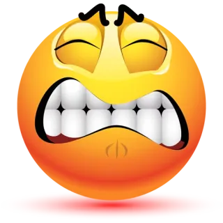 😡 表情符号, 恼火, 生气, 烦躁 telegram sticker