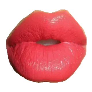 💋 lips, mouth, makeup, red telegram sticker