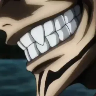 ✨ Sukuna Jujutsu Kaisen Anime, Böse, Lächeln, Verflucht, Bösewicht whatsapp sticker
