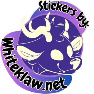 💯 Stickers by: whiteklaw.net telegram sticker