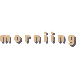 ☀️ morning manhã, saudação, texto whatsapp sticker
