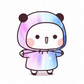 🎈 Cartoon, Niedlich, Kawaii, Figur, Aufkleber, Illustration telegram sticker