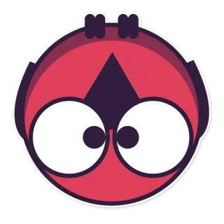 😇 Desenho animado, Sticker, Personagem, Animação, Quadrinhos, Engraçado, Fofo whatsapp sticker