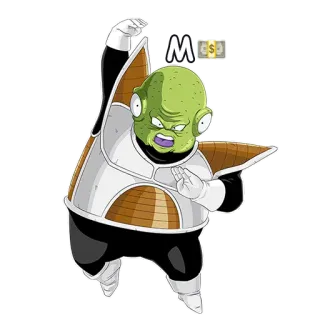 9️⃣ Guru Dragon Ball Z M dragon ball z, guru, namekiano, anime, dibujos animados, luchador whatsapp sticker