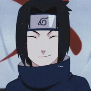 🀄️ Sasuke Uchiha Naruto Аниме, Манга, Ниндзя, Саске, Учиха telegram sticker