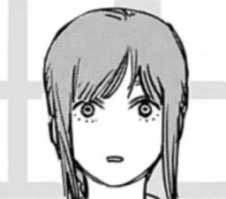 😐 anime, manga, cartoon, woman, girl telegram sticker