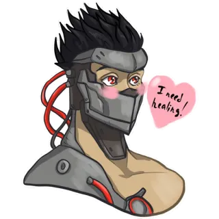 Overwatch whatsapp stickers