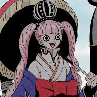 🌸 Perona One Piece Perona, One Piece, Anime, Manga whatsapp sticker