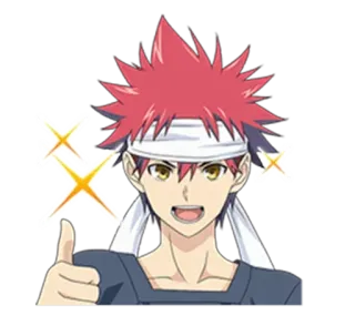 👍 Anime, Manga, Daumen hoch, Positiv, Charakter whatsapp sticker
