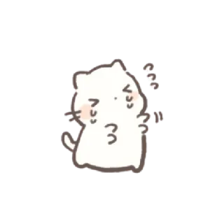 💌 猫, 可爱, 贴纸, 动物, 卡哇伊, 卡通 telegram sticker