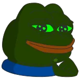 😉 Pepe the Frog Pepe, Mème, Grenouille, Mème Internet whatsapp sticker