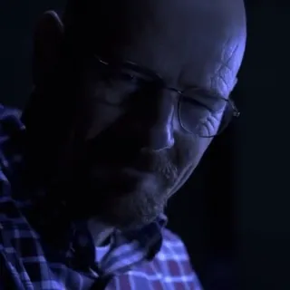 🙌 Walter White Breaking Bad Breaking Bad, Walter White, química, cozinhar, série de televisão, drama, crime whatsapp sticker