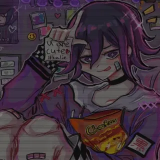 死んでください <3 telegram stickers
