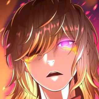 🔷 Anime, Personnage, Fantaisie, Magie, Portrait telegram sticker