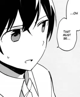 😯 ...OH THAT MUST BE... Anime, Manga, Dymek, Kreskówka telegram sticker