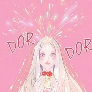 😄 DOR DOR น่ารัก, ผู้หญิง, สีชมพู, อนิเมะ, คาวาอิ, ของหวาน, ประกาย telegram sticker