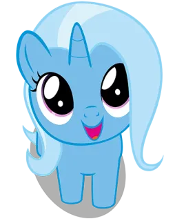 🙃 Pony, Cartoon, Tier, Niedlich, Einhorn telegram sticker