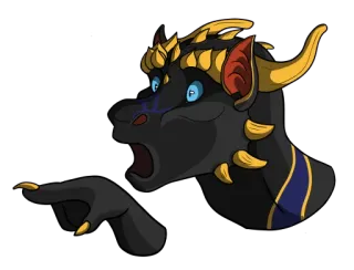 Eglan Dragon telegram stickers