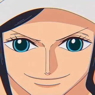 📚 Nico Robin One Piece anime, one piece, nico robin, character, cartoon, manga whatsapp sticker