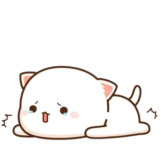 🥺 고양이, 귀여운, 슬픈, 우는, 귀여운 telegram sticker