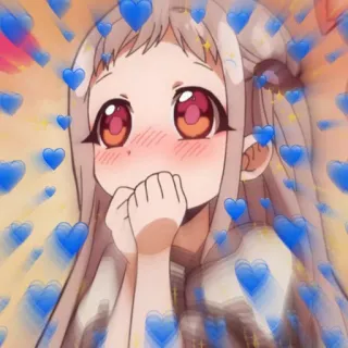 🐠 Yashiro Nene Toilet-bound Hanako-kun Anime, Fofo, Garota, Corações, Yashiro Nene, Hanako-kun do banheiro telegram sticker