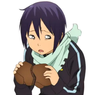 😢 Yato Noragami Аниме, Грустный, Норагами, Ято, Разбитое сердце, Эмоциональный whatsapp sticker