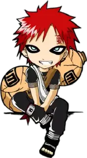 😀 Gaara Naruto Anime, Manga, Kartun, Karakter, Gaara, Naruto whatsapp sticker