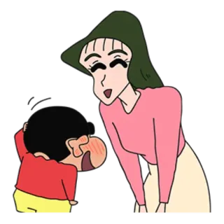 Crayon Shin-chan @stickerscar telegram stickers