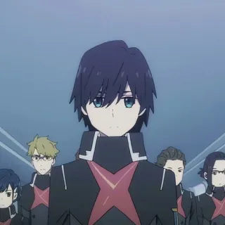 🦋 Hiro Darling in the Franxx Anime, Darling in the Franxx, Hiro, Postać, Postać z anime telegram sticker