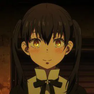 🔥 Tamaki Kotatsu Fire Force anime, fire force, tamaki kotatsu, cute, manga telegram sticker