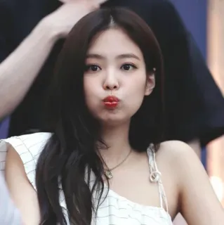 😙 Jennie Jennie Kim, K-pop, Cantora, Celebridade, Feminino, Asiática, Coreana whatsapp sticker