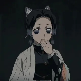 💜 Shinobu Kocho Demon Slayer Anime, Demon Slayer, Shinobu Kocho, Motyl, Manga telegram sticker