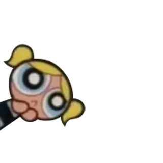 👀 Bubbles Powerpuff Girls Cartoon, Figur, Mädchen, Süß, Bubbles, Powerpuff Girls telegram sticker