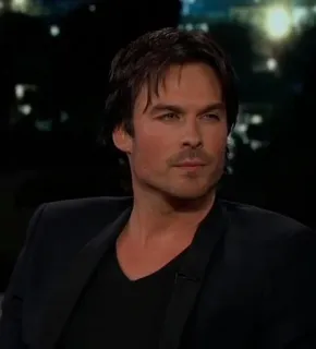 🖤 Ian Somerhalder celebrity, actor, portrait, man telegram sticker