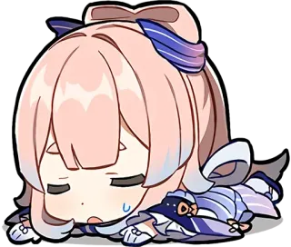 😅 Kokomi Genshin Impact アニメ, ゲーム, かわいい, ちびキャラ, 原神, ココミ telegram sticker