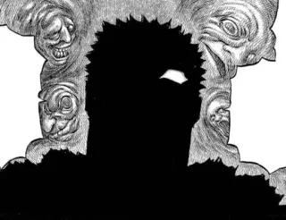 🖤 manga, dark fantasy, horror, art whatsapp sticker