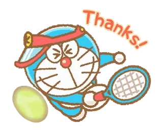 Doraemon's Animated Sports telegram stickers