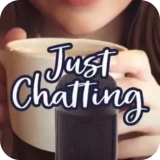🗣 Just Chatting whatsapp sticker