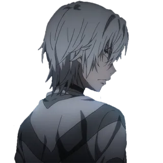 😒 Accelerator A Certain Magical Index Anime, Postać, Accelerator, A Certain Magical Index, Antybohater, Manga telegram sticker