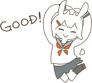 Goat Girl by SR telegram stickers